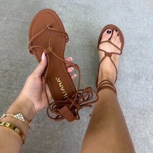 NEW LILIANA LACE-UP SANDALS many sizes available